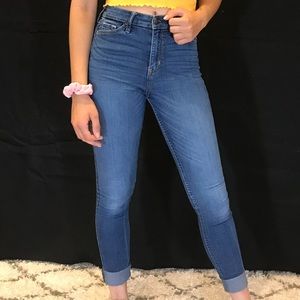 Hollister Dark Wash Jeggings